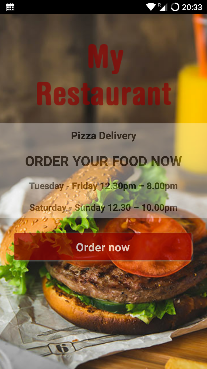 Food Delivery App