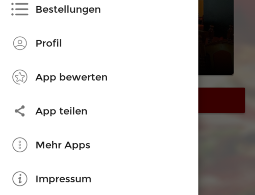 Android Lieferservice App kaufen mit Admin Panel